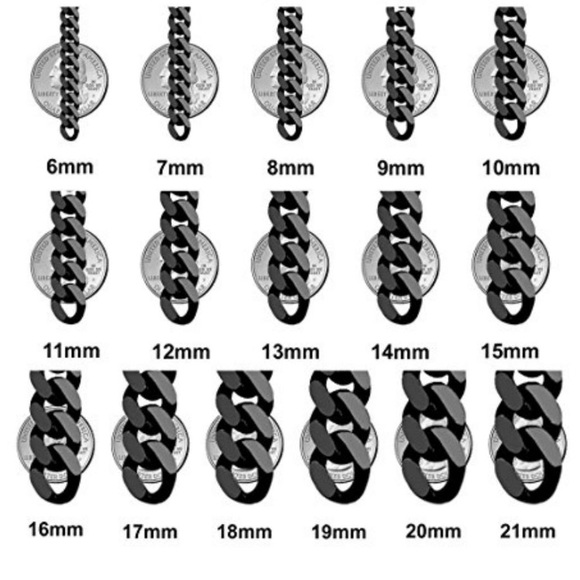 Iced Out 14K Gold PT Miami Cuban Necklace - Picture 5 of 5